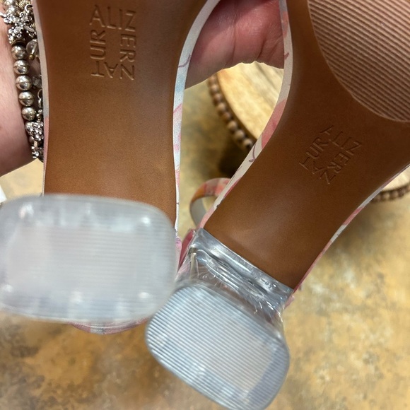 NaturalizerJoy Sandals with Transparent Block Heels - Picture 13 of 15